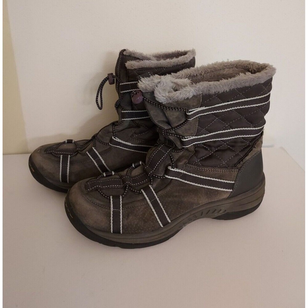 Baretraps Dark Gray Radha Suede Boots Women's Size 8.5